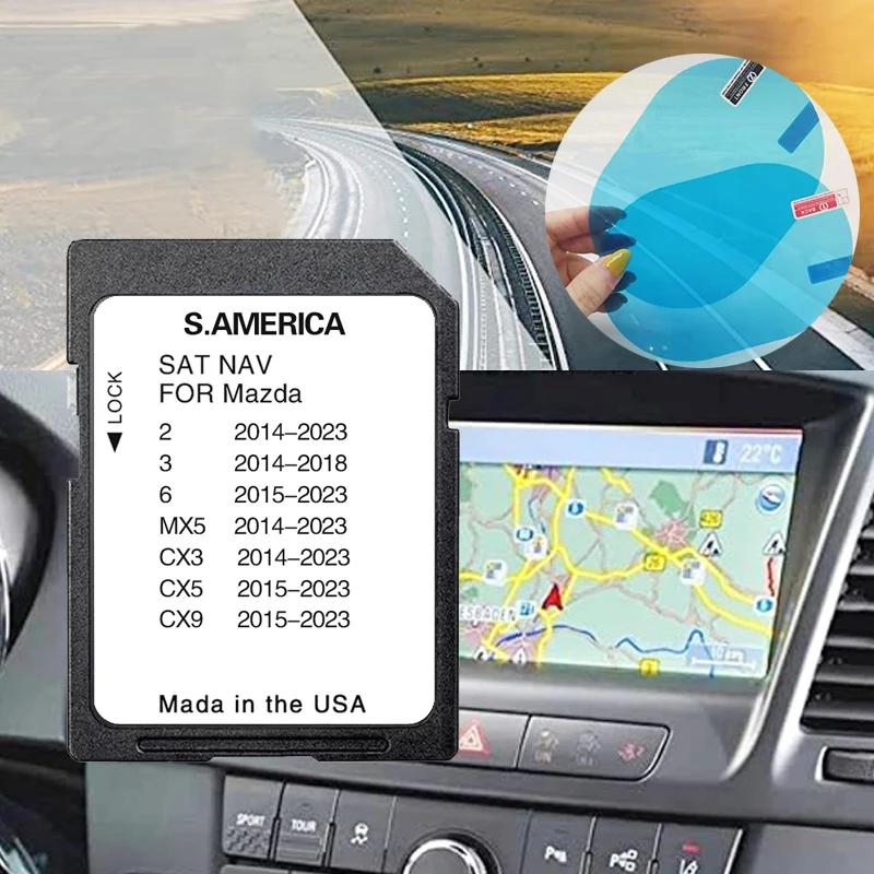 Mazda  GPS ׺̼ , Ȱ  ƼĿ , 8GB SD ޸ ī ׼, Mazda 2, 3, 6, MX5, CX5, CX9  Ʈ